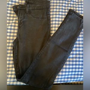 J Brand Maria high rise black jeans size 25